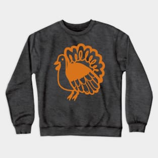 Simple Turkey Chevron Crewneck Sweatshirt